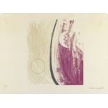 Dame Barbara Hepworth (British, 1903-1975) Orchid, from Opposing Forms Lithograph in colours, 19...