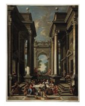 Alberto Carlieri (Italian, 1672-circa 1720) The Wedding at Cana