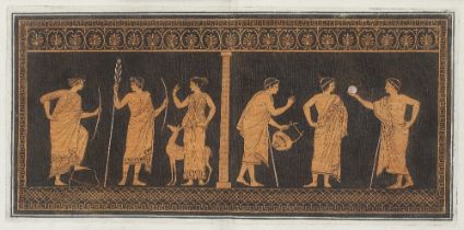 William Hamilton & Pierre Francois Hughes d'Hancarville (18th Century) Collection of Etruscan, G...