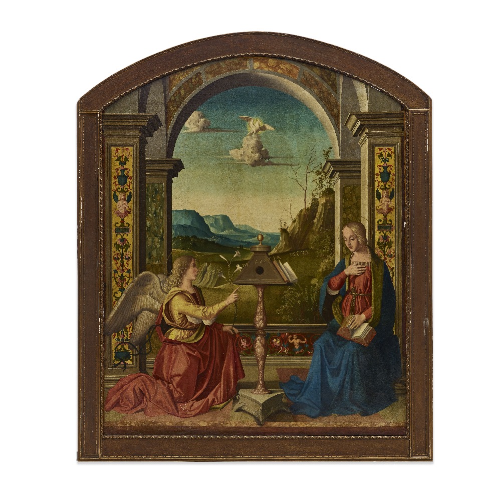 Marco Palmezzano (Forli 1460-1539) The Annunciation