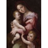 Tuscan School, 16th Century The Madonna and Child with the Infant Saint John the Baptist