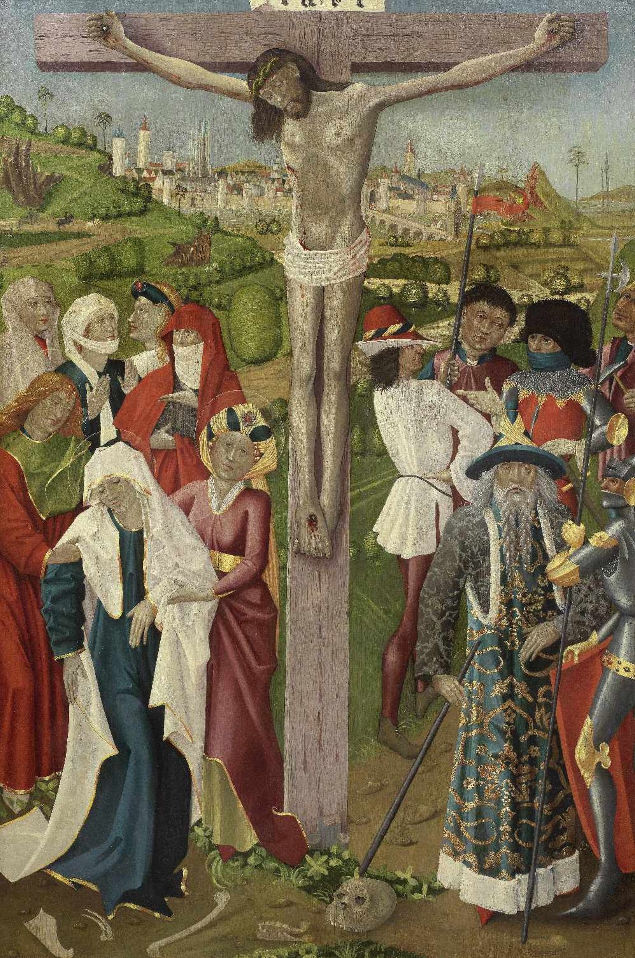 Northern French School, circa 1500 The Crucifixion