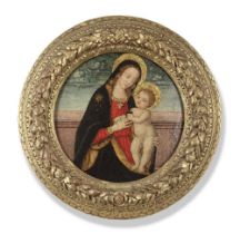 Circle of Bernardino di Betti, called il Pinturicchio (Perugia 1454-1513 Siena) The Madonna and ...