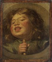 Circle of Frans Hals (Antwerp 1580-1666 Haarlem) Laughing child with a flute