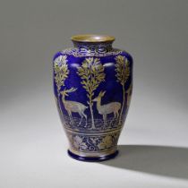 RICHARD JOYCE (1873-1931) FOR PILKINGTON'S ROYAL LANCASTRIAN 'Deer' vase, 1911