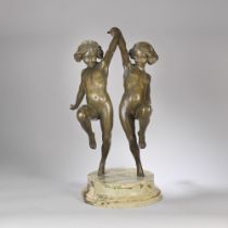 CLAIRE J R COLINET (FRENCH, 1880-1950) 'Danse Rhythmique', circa 1930