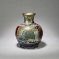 GORDON M. FORSYTH (SCOTTISH, 1879-1952) FOR PILKINGTON'S LANCASTRIAN 'Fish' vase, 1909