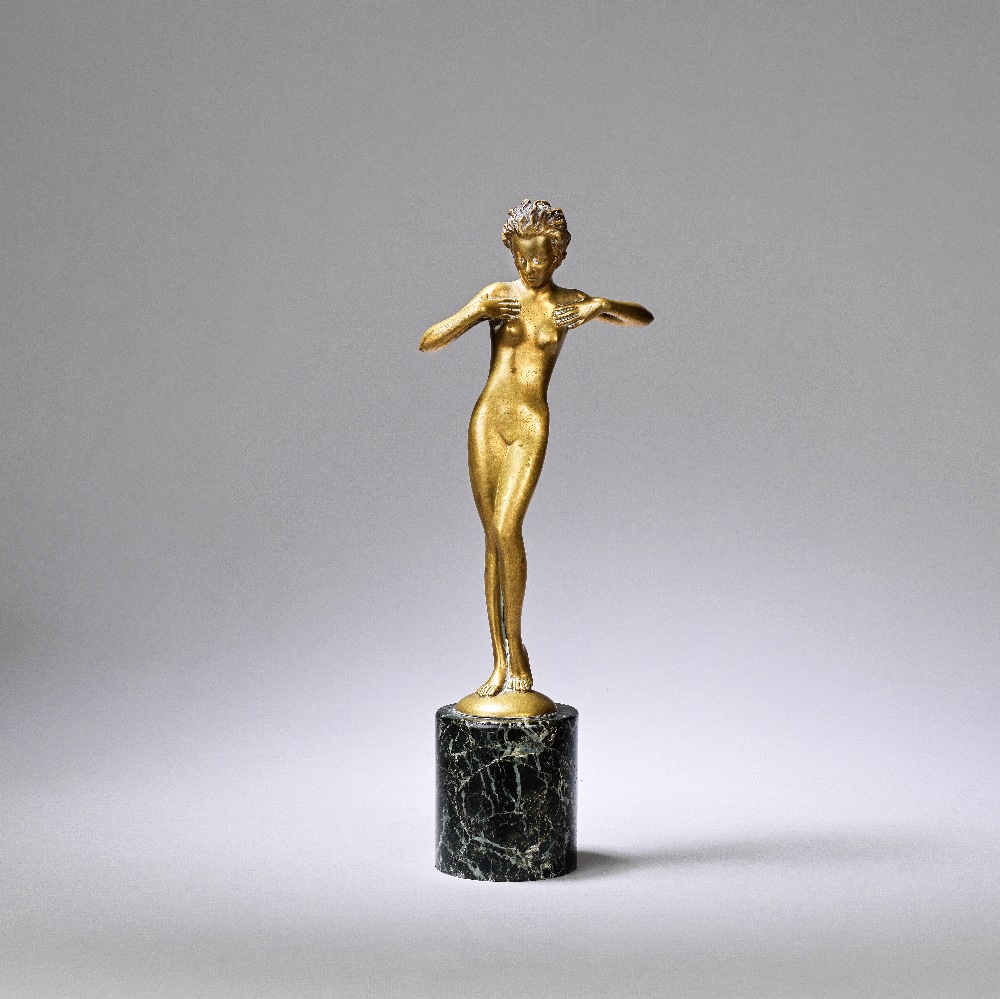 JOSEF LORENZL (AUSTRIAN, 1892-1950) Figure of a nude woman, circa 1930