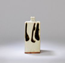 SHOJI HAMADA (JAPANESE, 1894-1978) Squared bottle vase