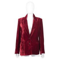 Christian Dior: a Red Velvet Blazer (includes dust jacket)