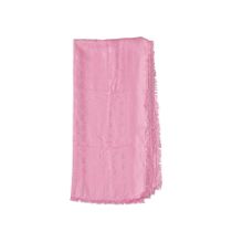 Louis Vuitton: a Pink Monogram Shine Scarf (includes box)