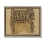 A Coptic textile fragment with Pyrrhic dancers