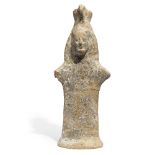 A Boeotian terracotta votive figure