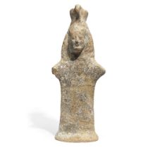 A Boeotian terracotta votive figure