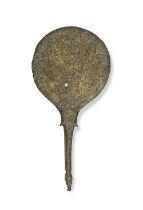 An Etruscan bronze mirror