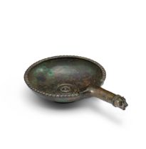 A small Roman bronze patera