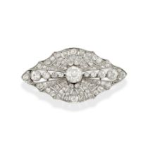 DIAMOND BROOCH,