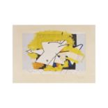 D'APRES GEORGES BRAQUE (1882-1963) L'oiseau jaune, 1959 (Maeght, 1031)Lithographie en couleurs s...