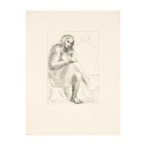 PABLO PICASSO (1881-1973) Au bain, 1er octobre 1930 (Bloch, 136 ; Baer, 201 B d.)Planche 3 de la...