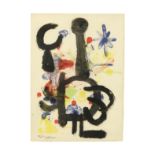 JOAN MIR&#211; (1893-1983) Parler seul, 1948 (Mourlot, 105)Planche tir&#233;e du livre &#233;po...