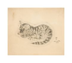 L&#201;ONARD TSUGUHARU FOUJITA (1886-1968) Le livre des chats, 1929 (Buisson, 30.127)Epreuve is...