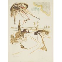 SALVADOR DAL&#205; (1904-1989) Studio of Dali, 1965 (Michler & L&#246;psinger, 1150; Field, 65-4...