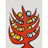 ALEXANDER CALDER (1898-1976) L'albero del bene e del male, 1975 Lithographie en couleurs sur pap...