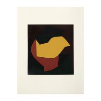 VICTOR VASARELY (1906-1997) Hargita, 1952 S&#233;rigraphie en couleurs sur v&#233;lin filigrann...