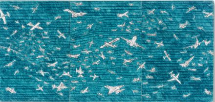 ALIGHIERO BOETTI (1940-1994) Aerei 1983