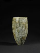 EWEN HENDERSON (1934-2000) Slender sack form, circa 1980Mixed laminated porcelain, stoneware cla...