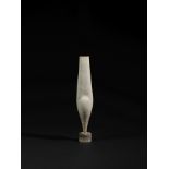 HANS COPER (1920-1981) Tall white 'Cycladic' form, circa 1968Stoneware, layered white porcelain ...