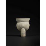 HANS COPER (1920-1981) 'Thistle' form, circa 1969Stoneware, layered porcelain slips and engobes ...