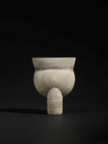 HANS COPER (1920-1981) 'Thistle' form, circa 1969Stoneware, layered porcelain slips and engobes ...