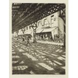 Christopher Richard Wynne Nevinson A.R.A. (British, 1889-1946) Third Avenue (Elevated Railway/Un...