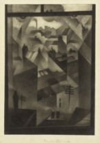 Christopher Richard Wynne Nevinson A.R.A. (British, 1889-1946) From an Office Window Mezzotint, ...