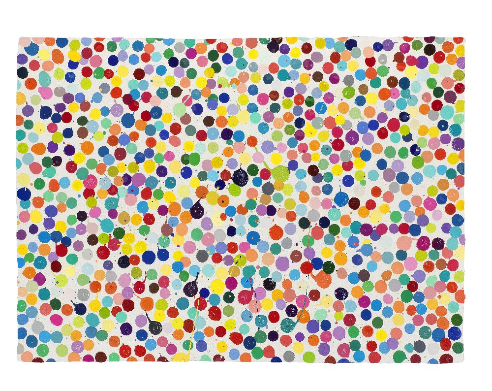 Damien Hirst (British, born 1965) Tomorrow is mine, from The Currency Unique enamel paint, 2016,...