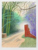 David Hockney R.A. (British, born 1937) The Arrival of Spring in Woldgate, East Yorkshire in 201...