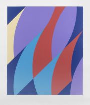 Bridget Riley (British, born 1931) Large Fragment Screenprint in colours, 2006, on wove paper, s...