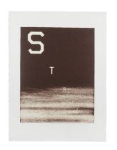 Ed Ruscha (American, born 1937) Stranger Lithograph in colours, 1983, on BFK Rives wove paper, s...