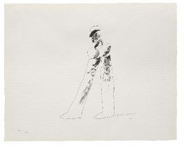 David Hockney R.A. (British, born 1937) Man Lithograph, 1964, on Rives BFK wove paper, signed an...