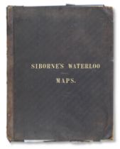 SIBORNE (WILLIAM) [Anaglyptographic Atlas of the Waterloo Campaign], [London, 1844]