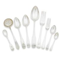 A Collection of Flatware Various dates and makers