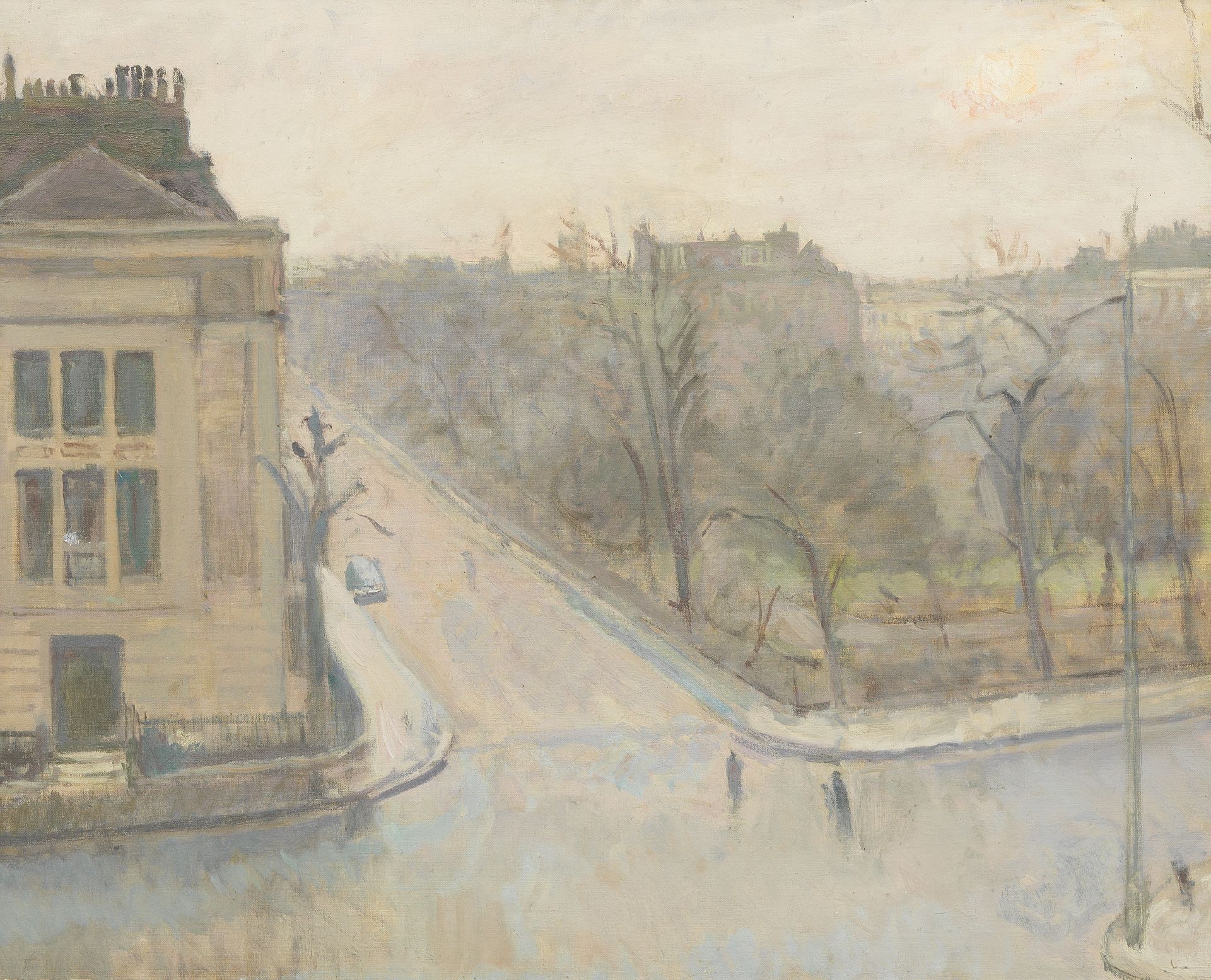 David Graham (British, born 1926) Thurloe Square