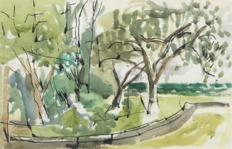 Earl George Alexander Eugene Douglas Haig O.B.E., A.R.S.A., F.R.S.A. (British, 1918-2009) Trees;...