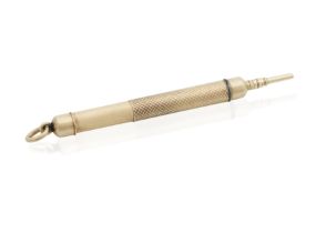 Tiffany A gold propelling pencil Stamped 14