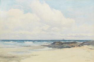 David West RSW (British, 1868-1936) Moray Firth at Lossiemouth