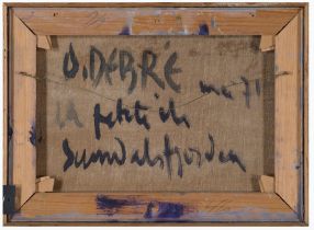 OLIVIER DEBRE (1920-1999) La petite &#238;le Sunndalsfjorden