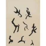 HENRI MICHAUX (1899-1984) 'Mouvements', n&#176;79