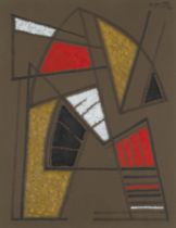 ALBERTO MAGNELLI (1888-1971) Composition abstraite