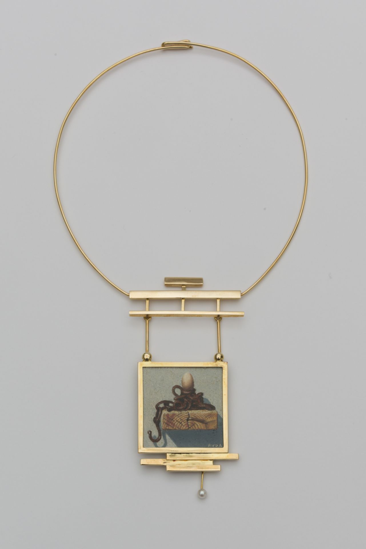 REMY VAN DEN ABEELE (1918-2006) Pendentif